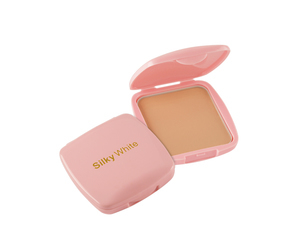 Find perfect skin tone shades online matching to 03 Medium, Silky White Whitening 2-Way Powder Foundation  by SilkyGirl.