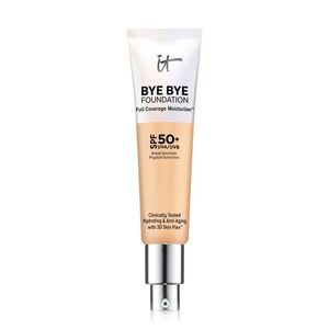 Find perfect skin tone shades online matching to Light Medium, Bye Bye Foundation Full Coverage Moisturizer by IT Cosmetics.