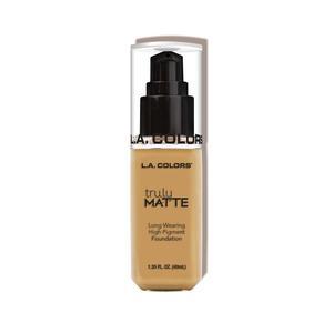 Find perfect skin tone shades online matching to CLM355 Medium Beige, Truly Matte Foundation by L.A. Colors.