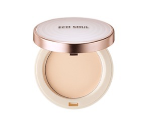 Find perfect skin tone shades online matching to 21 Light Beige, Eco Soul UV Sun Pact by The Saem.