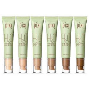 Find perfect skin tone shades online matching to No.4 Caramel, H2O SkinTint by PIXI Beauty.