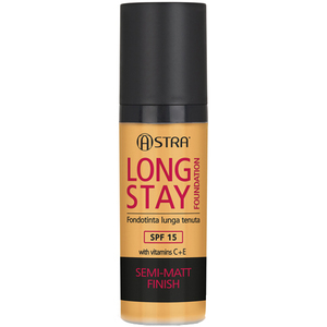 Find perfect skin tone shades online matching to 03 Sand, Long Stay Foundation by Astra Make Up.