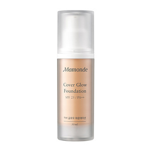 Find perfect skin tone shades online matching to 23 Sand Beige, Cover Glow Foundation by Mamonde.