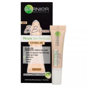 Find perfect skin tone shades online matching to Light, BB Cream Miracle Skin Perfector Eye Roll-On by Garnier.