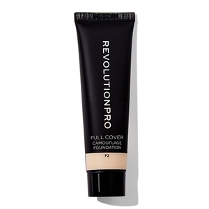 Find perfect skin tone shades online matching to F12, Pro Full Cover Camouflage Foundation by Revolution Beauty.
