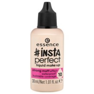 Find perfect skin tone shades online matching to 10 Cool Porcelain, #InstaPerfect Liquid Makeup by Essence.