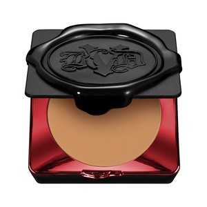 Find perfect skin tone shades online matching to Deep 205 - Deep Sycamore, Lock-It Powder Foundation by KVD Vegan Beauty.
