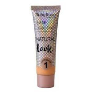 Find perfect skin tone shades online matching to Nude 01, Base Liquida Natural Look by Ruby Rose.