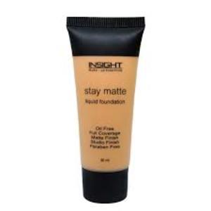 Find perfect skin tone shades online matching to Golden Amber, Stay Matte Liquid Foundation by Insight Cosmetics.