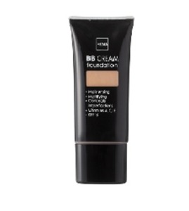Find perfect skin tone shades online matching to 02, BB Cream Foundation by HEMA.