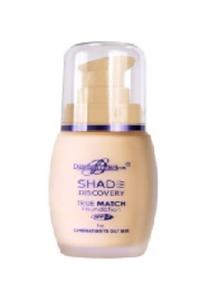 Find perfect skin tone shades online matching to 105 Actor Beige, Shade Discovery Foundation by Diana of London.