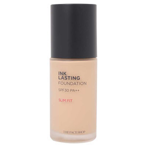 Find perfect skin tone shades online matching to V203 Natural Beige (Medium Beige), Ink Lasting Foundation Slim Fit by The Face Shop.