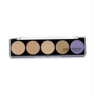 Find perfect skin tone shades online matching to 1 Very Light Complexions, 5 Camouflage Cream Palette by Make Up For Ever.