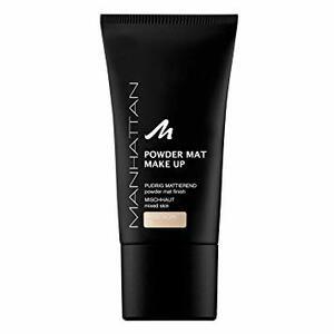 Find perfect skin tone shades online matching to 74 Porcelain, Powder Mat Make Up by Manhattan.