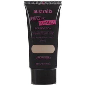 Find perfect skin tone shades online matching to Medium, Fresh & Flawless Foundation by Australis.