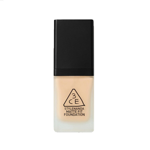 Find perfect skin tone shades online matching to 002 Medium Beige, Matte Fit Foundation by 3 Concept Eyes (3CE).