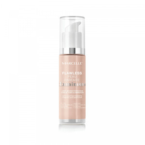 Find perfect skin tone shades online matching to Medium Beige, Flawless Luminous Light-Infused Foundation by Marcelle.