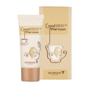 Find perfect skin tone shades online matching to 02 Natural Beige, Good Afternoon Honey Black Tea BB Cream  by Skin Food.