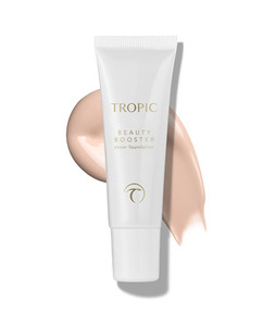 Find perfect skin tone shades online matching to Warm Beige, Beauty Booster Sheer Foundation by Tropic.