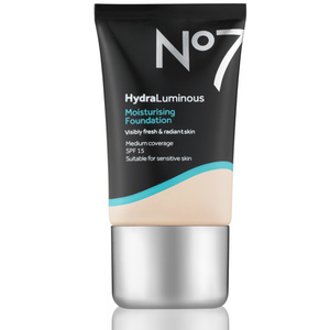 Find perfect skin tone shades online matching to Warm Ivory, HydraLuminous Moisturising Foundation by Boots No.7.