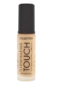 Find perfect skin tone shades online matching to Cool Vanilla, Illuminating Touch Foundation by Collection Cosmetics (Collection 2000).