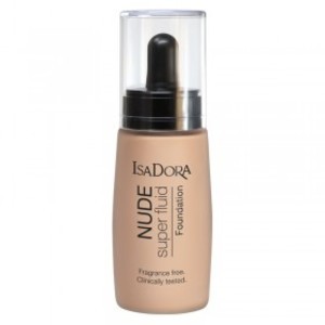 Find perfect skin tone shades online matching to 10 Nude Porcelain, Nude Super Fluid Foundation by IsaDora.
