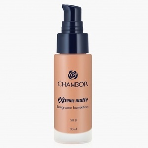 Find perfect skin tone shades online matching to Ivory Medium 102, Extreme Matte Long Wear Foundation by Chambor.