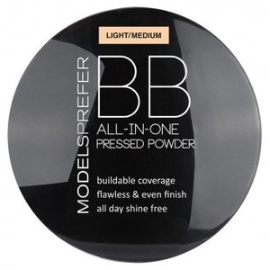 Find perfect skin tone shades online matching to Light/Medium, BB Pressed Powder All-In-One by Models Prefer.