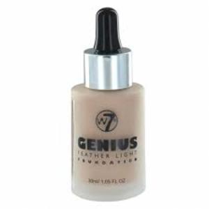 Find perfect skin tone shades online matching to Buff, Genius Feather Light Foundation by W7.