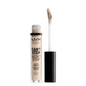 Find perfect skin tone shades online matching to Medium Olive, Can't Stop Won't Stop Contour Concealer by NYX.