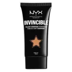 Find perfect skin tone shades online matching to Fair, Invincible Fullest Coverage Foundation by NYX.