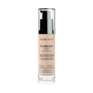 Find perfect skin tone shades online matching to Ivory, Flawless Skin-Fusion Foundation by Marcelle.