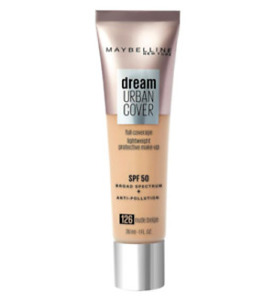 Find perfect skin tone shades online matching to Cafe Au Lait 348 , Dream Urban Cover Foundation by Maybelline.