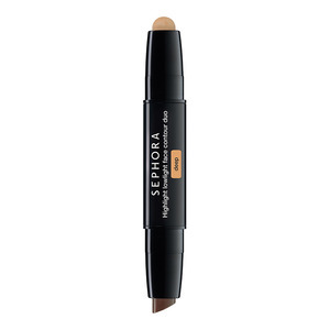 Find perfect skin tone shades online matching to T3 / 03 Tan, Highlight Lowlight Face Contour Duo by Sephora.