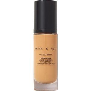 Find perfect skin tone shades online matching to 400 Warm, Veiled Threat Weightless Micro-Blurring Foundation by Smith & Cult.