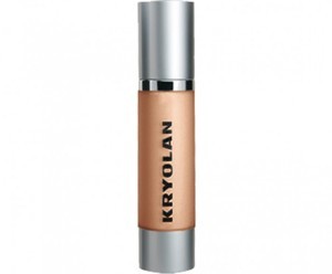 Find perfect skin tone shades online matching to Golden Beige, Shimmering Event Foundation by Kryolan.