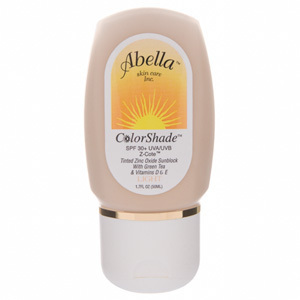 Find perfect skin tone shades online matching to Dark, ColorShade SPF 30+ Tinted Moisturizer by Abella.
