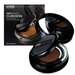 Find perfect skin tone shades online matching to Caramel, Pro Touch Cushion Foundation by Kiss New York.