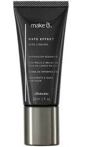 Find perfect skin tone shades online matching to 15 (was Bege Claro Light), Make B. Base Liquida Mate Effect by O Boticário.