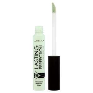 Find perfect skin tone shades online matching to Green, Lasting Perfection Colour Correction Concealer by Collection Cosmetics (Collection 2000).