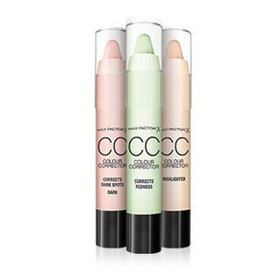 Find perfect skin tone shades online matching to The Illuminator - Yellow (Under Eye), CC Colour Corrector Stick by Max Factor.