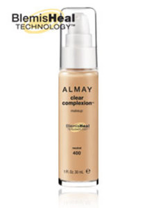Find perfect skin tone shades online matching to Beige 240/500, Clear Complexion Liquid Makeup by Almay.