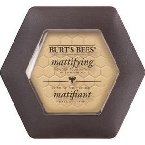 Find perfect skin tone shades online matching to 1110 Vanilla, Mattifying Powder Foundation by Burt's Bees.
