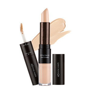Find perfect skin tone shades online matching to 01 Light Beige, All Face Cover Up Dual Concealer by Botanic Farm.