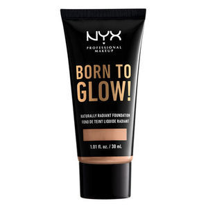 Find perfect skin tone shades online matching to 3 Porcelain, Born to Glow Naturally Radiant Foundation by NYX.