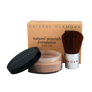 Find perfect skin tone shades online matching to Nude Tan, Natural Minerals Foundation by Natural Glamour.