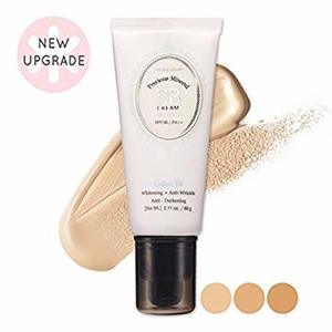 Find perfect skin tone shades online matching to W13 Natural Beige, Precious Mineral BB Cream Cotton Fit by Etude House.