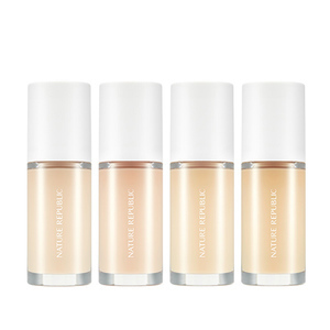 Find perfect skin tone shades online matching to W02 Natural Beige, Provence Air Skin Fit Foundation by Nature Republic.