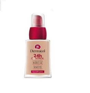 Find perfect skin tone shades online matching to 01, 24H Control Long Lasting Make-Up by Dermacol.