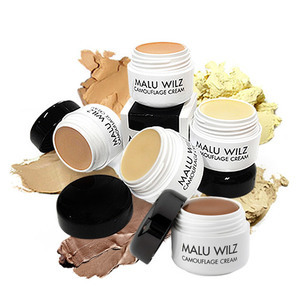 Find perfect skin tone shades online matching to 06 Walnut Brown Squirrel, Camouflage Cream by Malu Wilz.